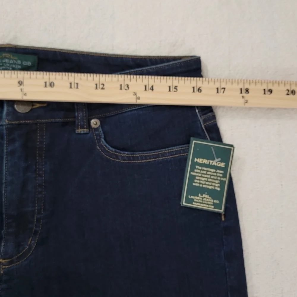 NWT POLO RALPH LAUREN Womens Jeans Blue 10p 29  Premier Skinny Ankle